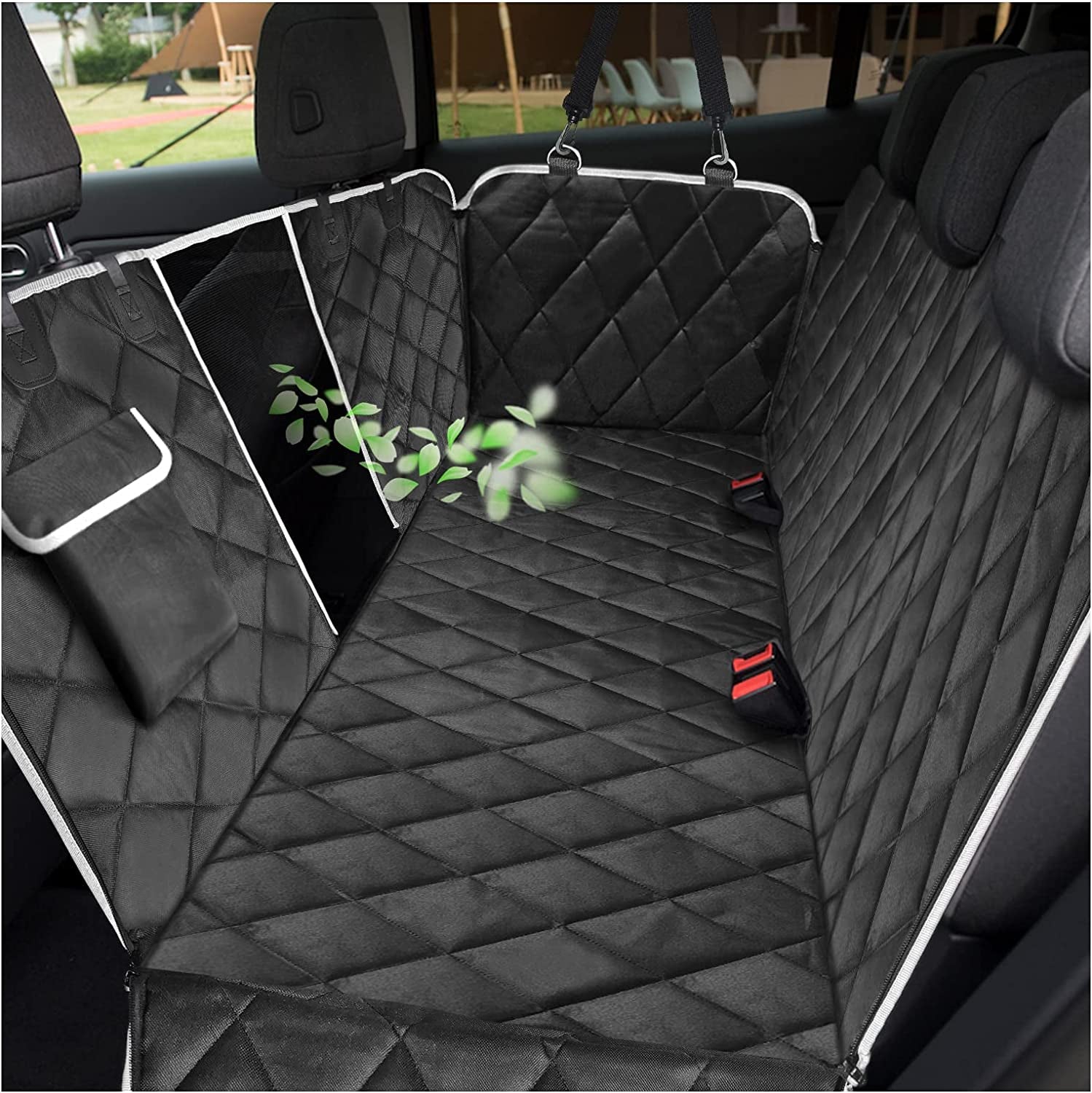 Premium Hammock Dog Car Seat Cover For Trucks With Mesh Window For Stress  Free Travel, Heavy Duty, Waterproof And Scratchproof Pet Seat Cover
