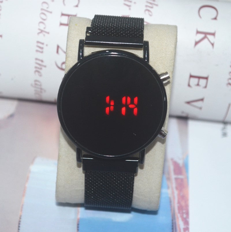Simple Leisure LED Luminous Magnet Watch