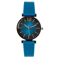 Women's Fashion Gradient Silicone Casual Watch
