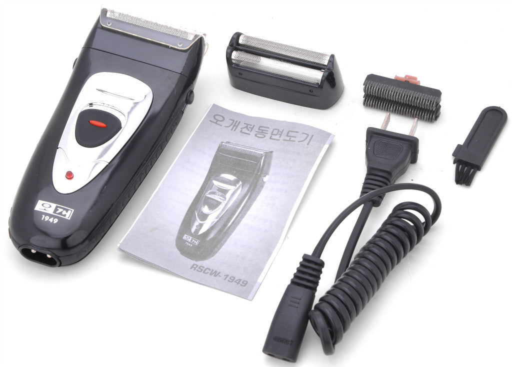 Rechargeable electric shaver