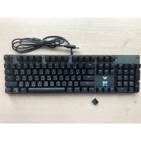 Mechanical Keyboard Green Shaft Desktop Non Punch 87 Key Keyboard
