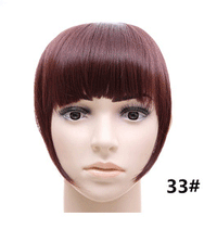 Hair Bangs Hairpiece Accessories Synthetic Fake Bangs