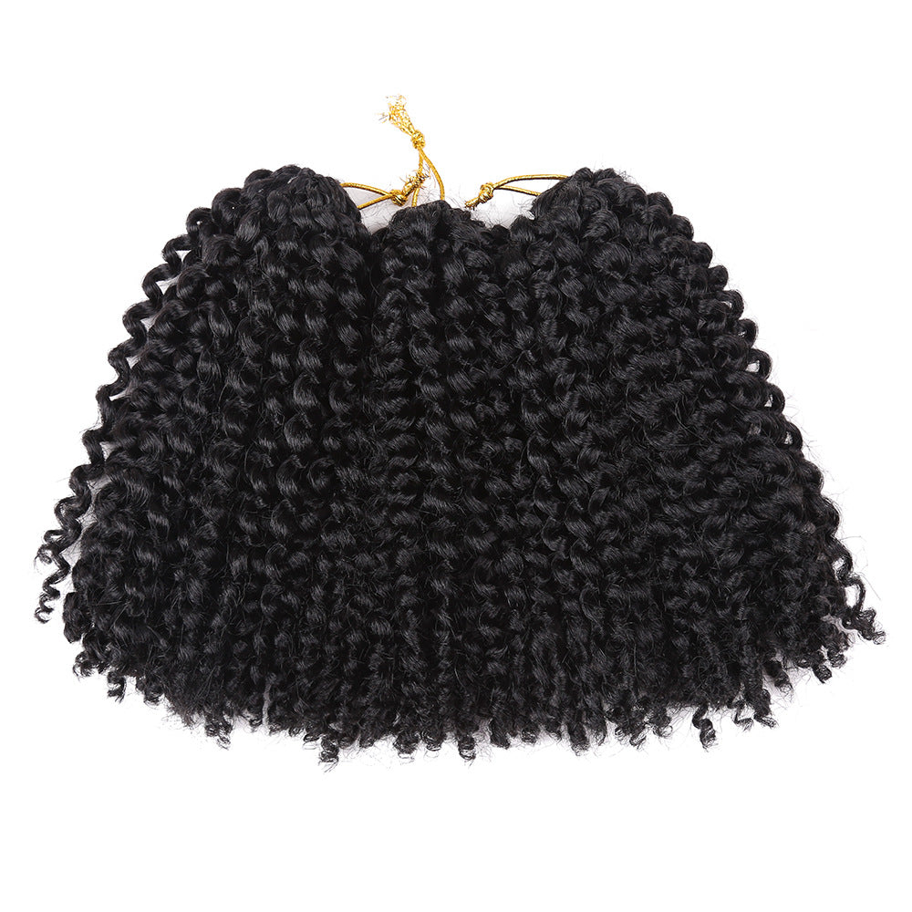Crochet hair extension wig