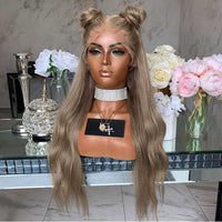 Lace golden wig