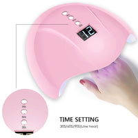 Intelligent induction nail lamp