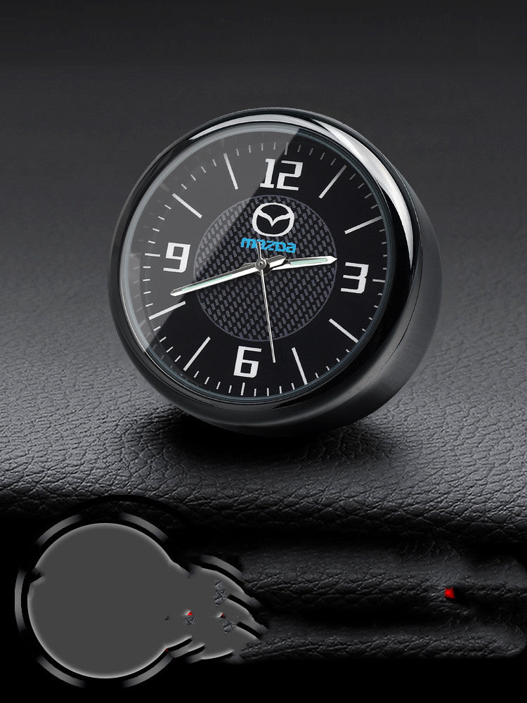 Car clock digital luminous quartz watch