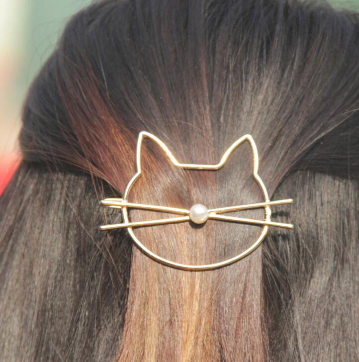 Cute Kitty Hair Clips