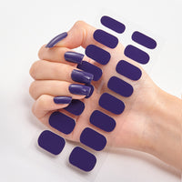 Waterproof and Long Lasting Nail Stickers Letter Color Nail Stickers Full Stickers