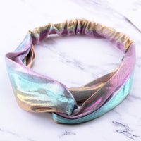 Gradients hair accessories face wash band