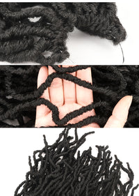 Dirty Braid Irregular Crochet Hair