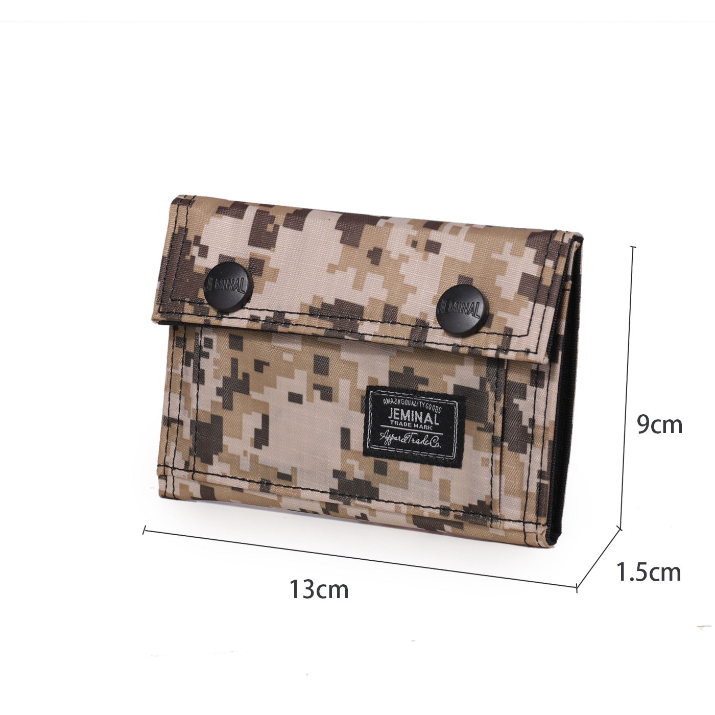 Camouflage Short Wallet Cross