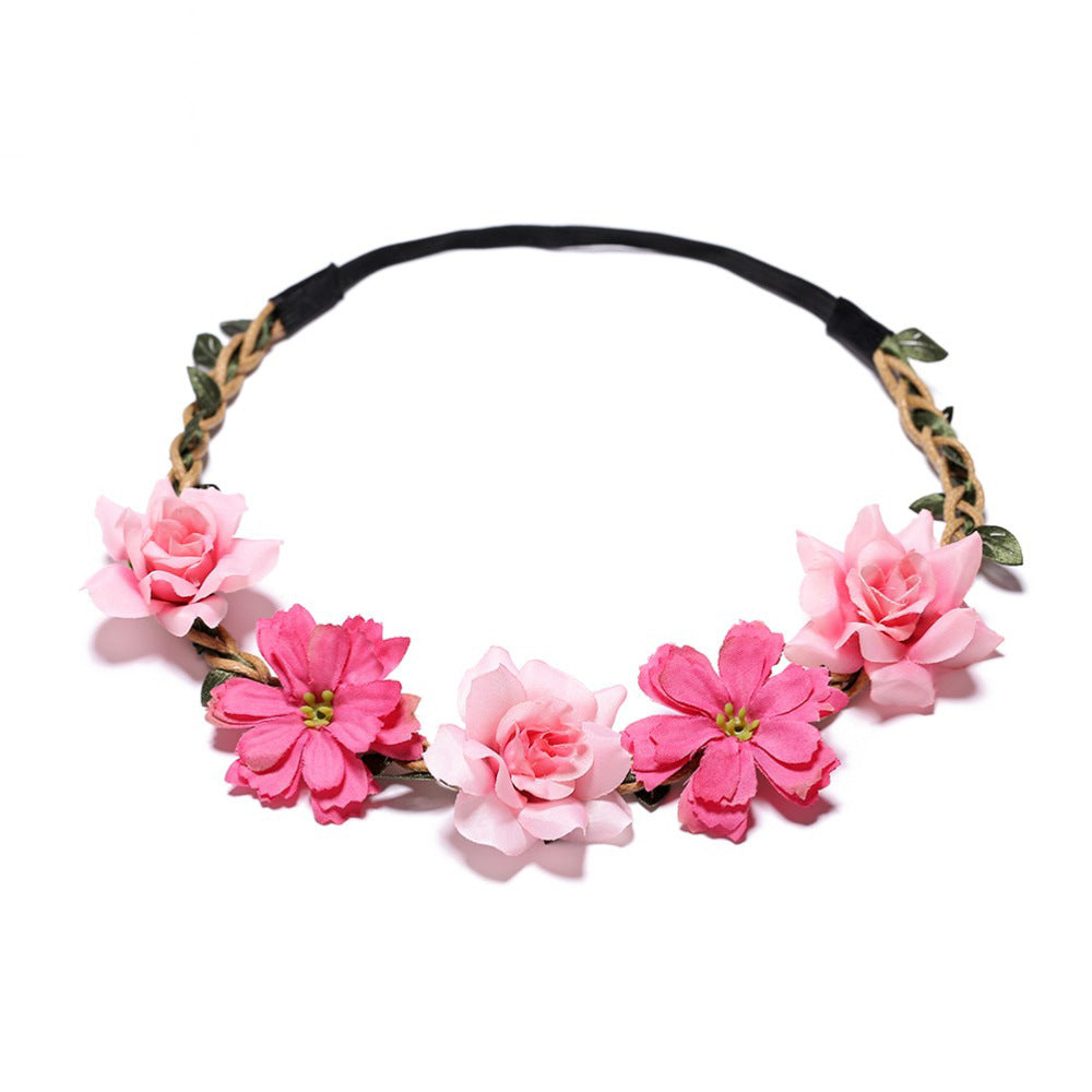 Small Gesang Flower Rose Headband
