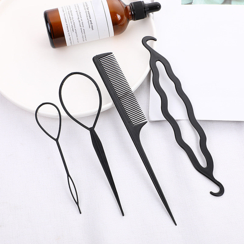 Braided Hair Travel Suit, Hair Disc, Hair Comb, Hair Extension Needle, Pattern Hairdressing Tool