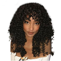 European And American Wig Ladies Kinky Curly Short Curly Hair