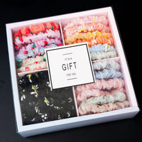 Girls' Popular Large Intestine Hair Rope Hair Tie Gift Box