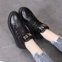Korean Version Of The Increased Women's Shoes Autumn New Student High-Top Platform Platform Casual Shoes Women's Single Shoes
