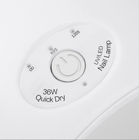 Led UV Lamp 12pcs LED Nail Dryer for ALL Nail Gel Polish Manicure With Timer button Sensor Nail Art Tools