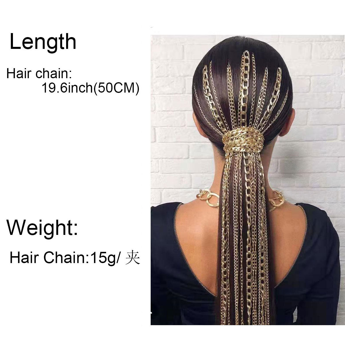 Women's Hair Chain Wave Fashion Headdress Hair Accessories Women