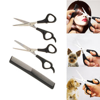 Three-piece pet hairdressing tool for children