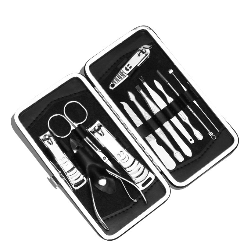 Stainless steel bright nail clippers set