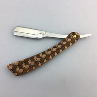 Rosewood razor, double-sided knife holder, razor