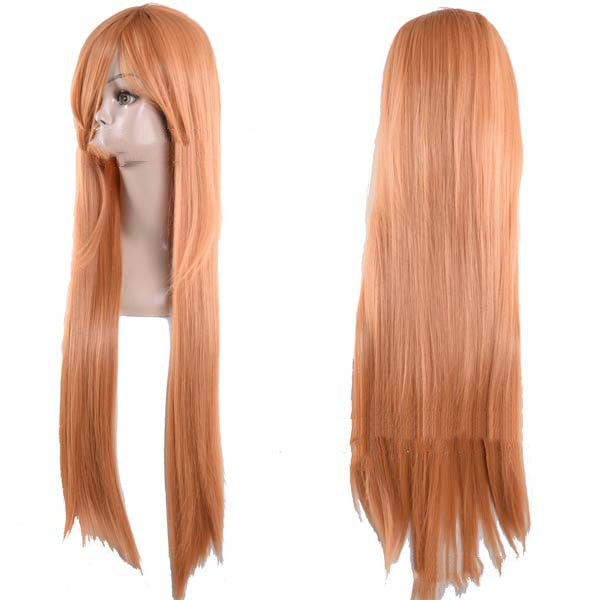 Anime wig, long straight hair