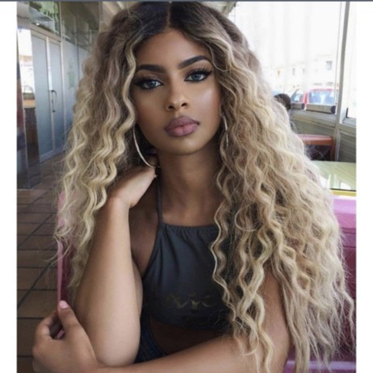 European and American Wigs for Ladies Deep Wave