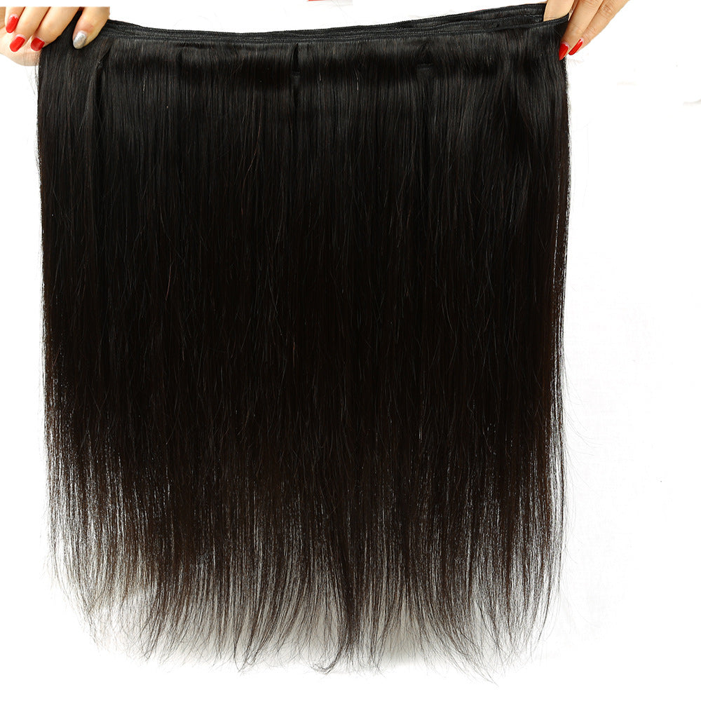 Real Human Hair Wigs Inverted And Natural  Color