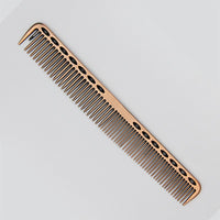 Space aluminum haircut comb high-grade metal comb
