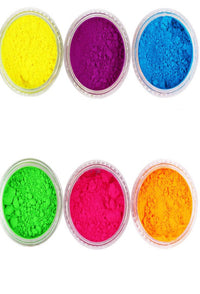 1/6PCS Neon Eyeshadow Loose Powder Pigment