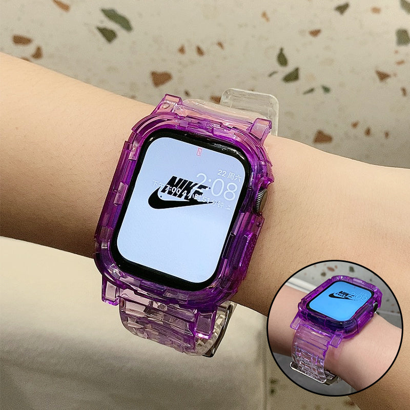 Watch Strap Cute Creative Female All-in-one Protective Cover Case