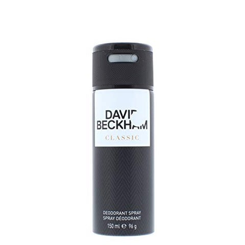 DAVID BECKHAM Classic Deodorant Deodorant Anti-Perspirant Body Spray for Men, 150 ml