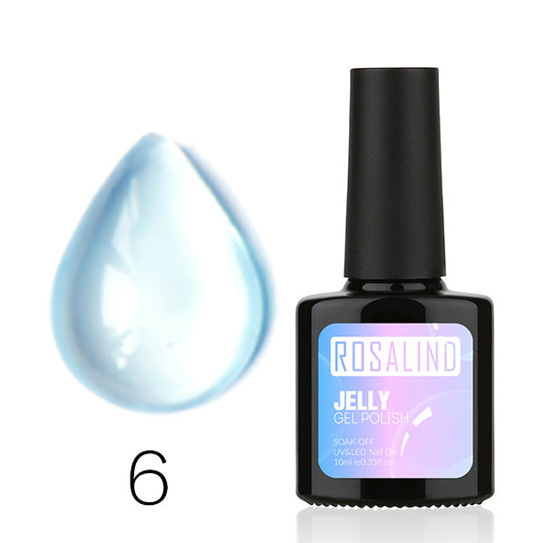 Nail polish is translucent Nail polish nail glue