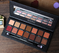 Cool And Warm Collocation With 14 Color Eye Shadow To Brighten Complexion And Make-up Eye Shadow.
