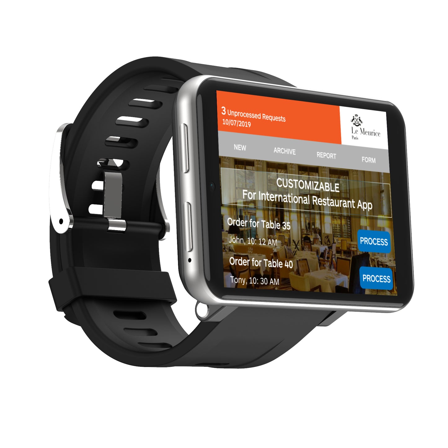 Big screen smart watch