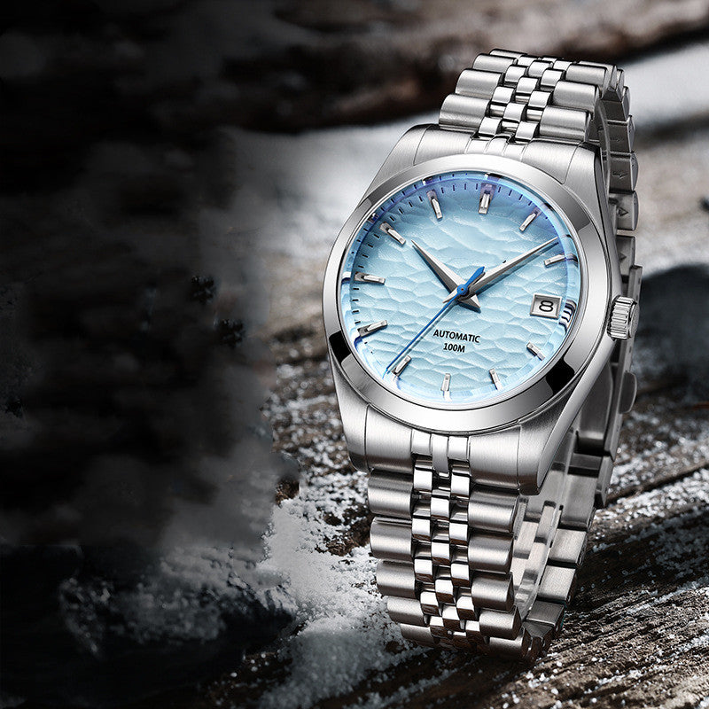 Men's Fashion Stainless Steel Waterproof Mechanical Watch