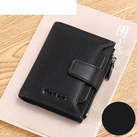 Men's Short Leather Fashion Casual Wallet