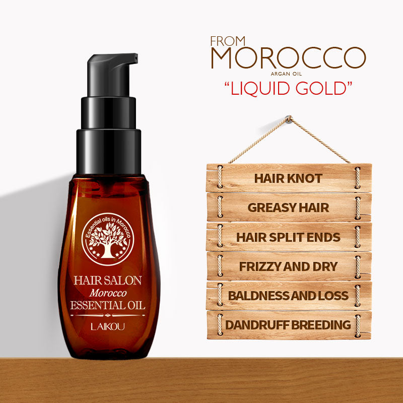 Moroccan hair oil