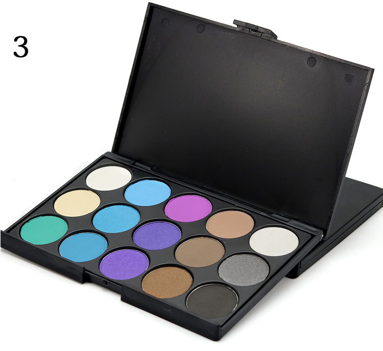 15 color eyeshadow earth color eye shadow smoky eyeshadow E15 multi color makeup plate beauty tools