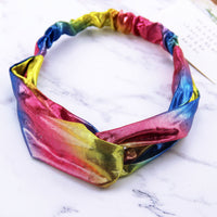 Gradients hair accessories face wash band