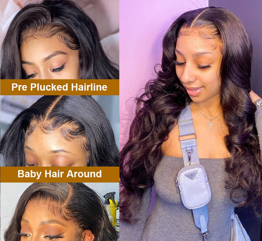 Body Wave Lace Front Wig For Black Women