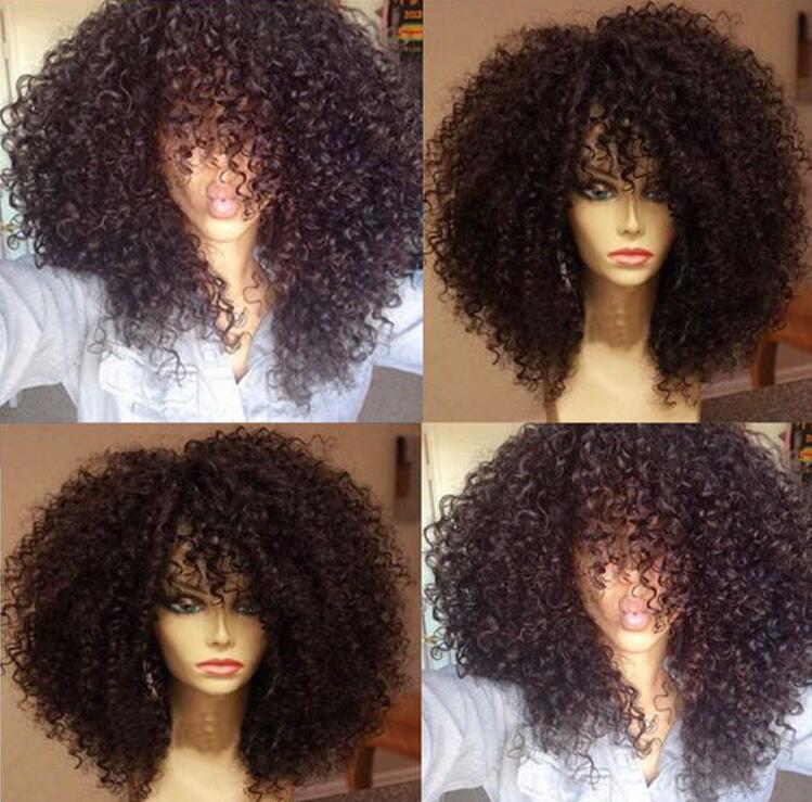 Afro-black Volume Puffy Explosion Solid Color
