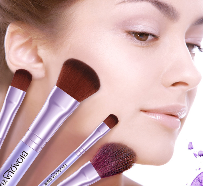 BIOAQUA Makeup Brushes Set Powder Foundation Eyeshadow Make Up Brush Soft Synthetic Hair Concealer kit Tool Cosmetics