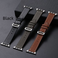 Casual Style With Cow Leather Needle Pattern For Watches