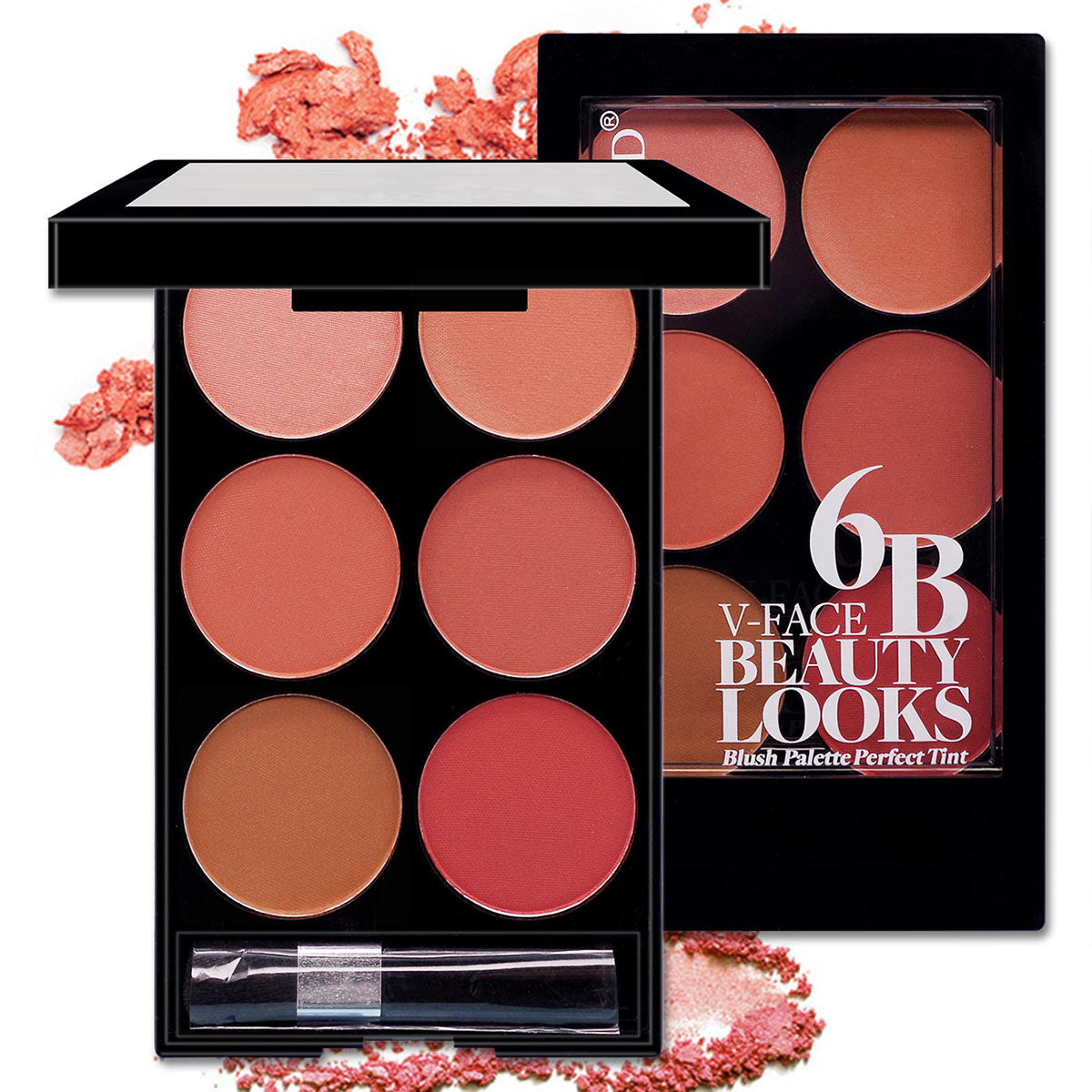 Make-up Multi-color Boutique Domestic Product Six-color Blush Repair Makeup