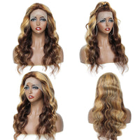 Wig Front Lace P4 27 Real Hair Headgear