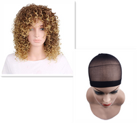 Fashionable chemical short curly hair wig