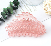 Version Of Leaf Hairpin Frosted Catch Clip Ball Head Set Hairpin Practical Hairpin