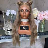 Lace golden wig