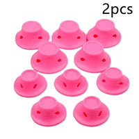 Soft Rubber Magic Hair Care Rollers Silicone Hair Curler Twist Hair No Heat No Clip Hair Curling Styling DIY Tool